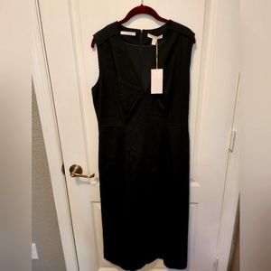 Boss Runway Edition Black Wool Dress NWT